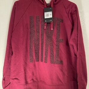 SOLD Women’s Nike Maroon Red Glitter Hoodie